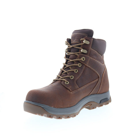 Dunham 8000Works Waterproof 6" Plain Toe Mens Brown Extra Extra Wide 6E Boots