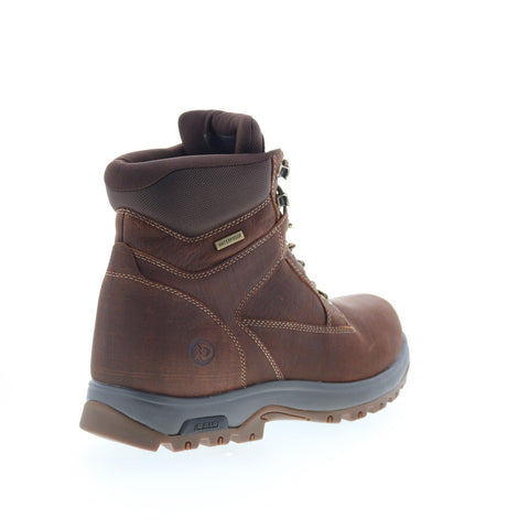 Dunham 8000Works Waterproof 6" Plain Toe Mens Brown Extra Extra Wide 6E Boots