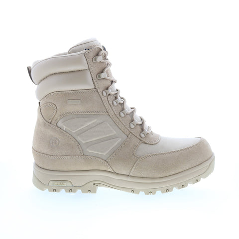 Dunham 8000Works Waterproof 8" Ubal Mens Beige Extra Extra Wide 6E Boots
