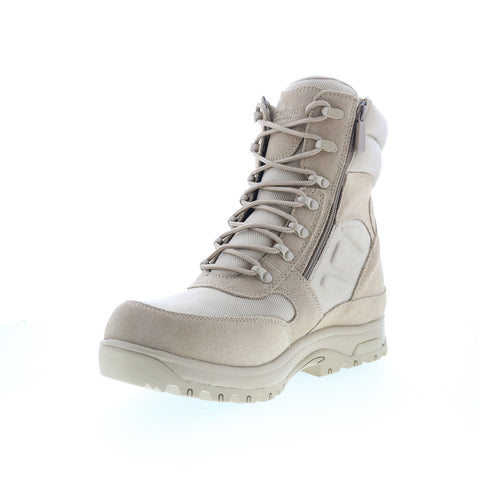 Dunham 8000Works Waterproof 8" Ubal Mens Beige Extra Extra Wide 6E Boots