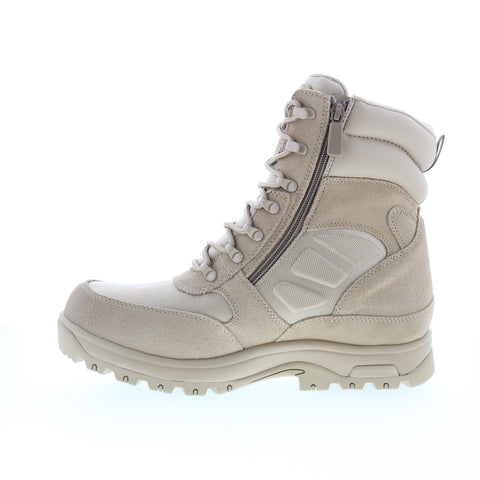 Dunham 8000Works Waterproof 8" Ubal Mens Beige Extra Extra Wide 6E Boots