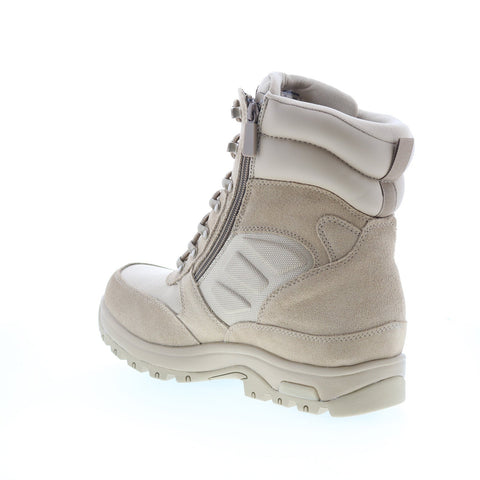 Dunham 8000Works Waterproof 8" Ubal Mens Beige Extra Extra Wide 6E Boots