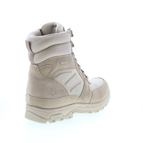 Dunham 8000Works Waterproof 8" Ubal Mens Beige Extra Extra Wide 6E Boots