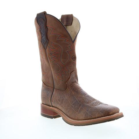 Double H Bregman Square Toe Pick-Pocket Roper 12" Mens Brown Western Boots