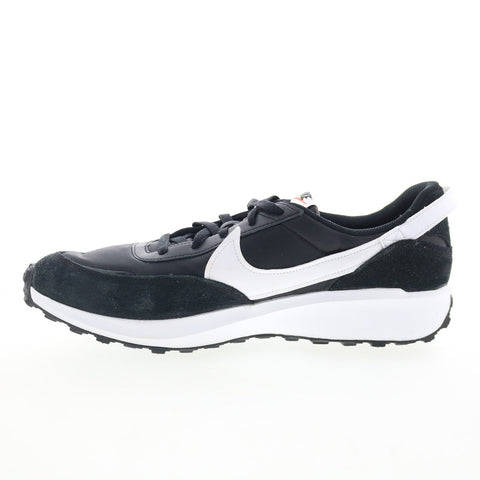 Nike Waffle Debut DH9522-001 Mens Black Suede Lifestyle Sneakers Shoes