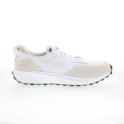Nike Waffle Debut DH9522-101 Mens Gray Suede Lifestyle Sneakers Shoes