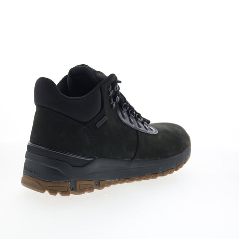 Dunham Alpine WP Lace Up Mid Mens Black Extra Wide 4E Casual Dress Boots