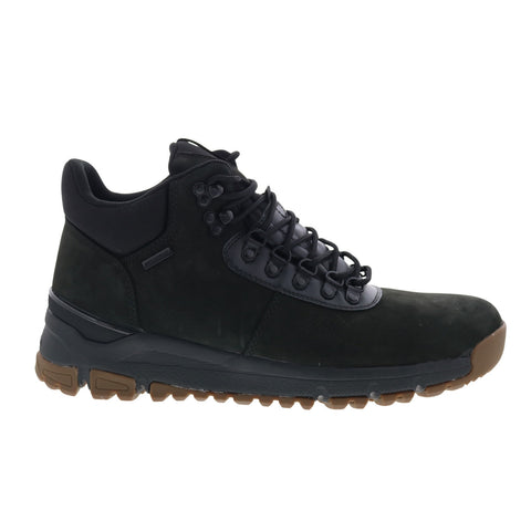 Dunham Alpine WP Lace Up Mid Mens Black Extra Wide 4E Casual Dress Boots