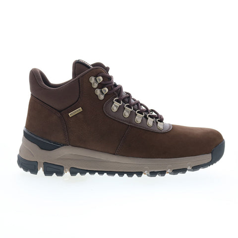 Dunham Alpine Waterproof Lace Up Mid Mens Brown Extra Extra Wide 6E Boots