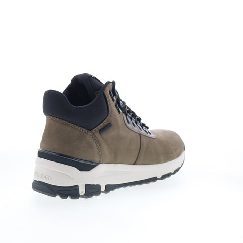 Rockport Alpine Waterproof Lace Up Mid Mens Green Casual Dress Boots