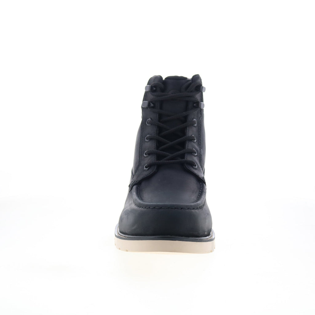 Dunham Brisco Waterproof Lace Up Mens Black Extra Wide 4E 