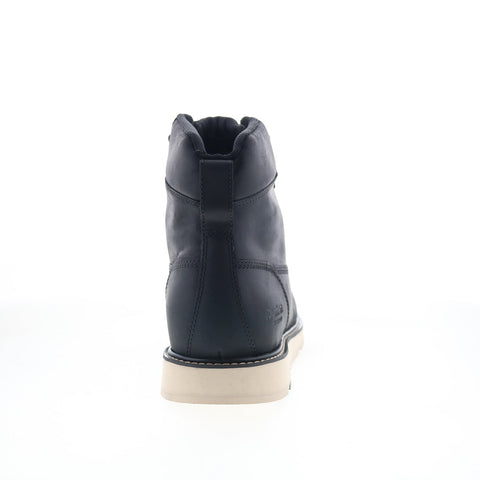 Rockport Brisco Waterproof Lace Up Mens Black Extra Wide Casual Dress Boots