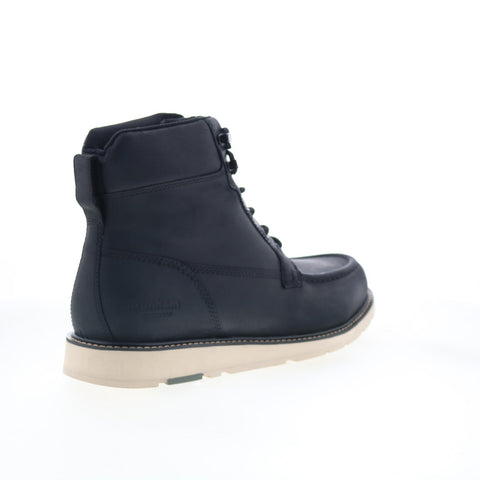 Rockport Brisco Waterproof Lace Up Mens Black Extra Wide Casual Dress Boots