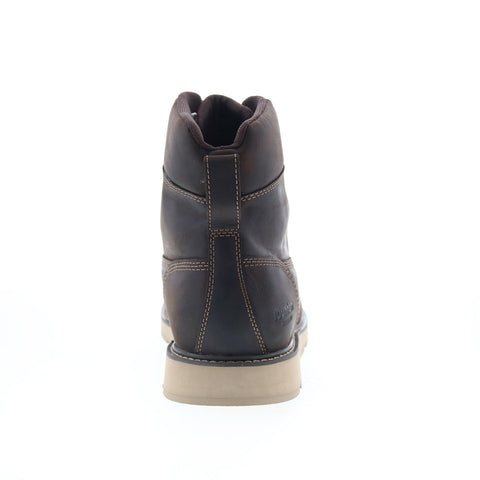 Dunham Brisco Waterproof Lace Up Mens Brown Extra Wide 4E Boots
