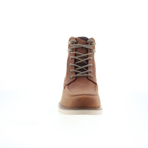 Rockport Brisco Waterproof Lace Up Mens Brown Extra Wide 4E Boots