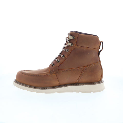 Rockport Brisco Waterproof Lace Up Mens Brown Extra Wide 4E Boots