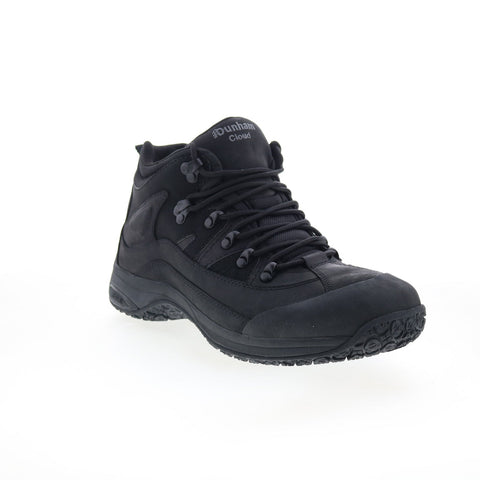 Dunham Cloud Waterproof DHCLOUD Mens Black Extra Wide Leather Hiking Boots