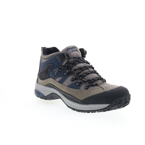 Dunham Cloud Waterproof DHCLOUD Mens Gray Wide Nubuck Hiking Boots