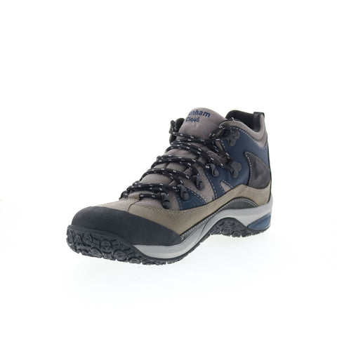Dunham Cloud Waterproof DHCLOUD Mens Gray Nubuck Hiking Boots