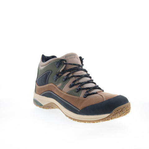 Dunham Cloud Waterproof Mens Brown Leather Lace Up Hiking Boots