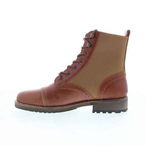 Dingo Andy Casual Boot DI-203 Mens Brown Leather Lace Up Casual Dress Boots