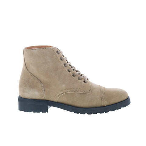 Dingo Hutch Casual Boots DI-204 Mens Gray Suede Lace Up Casual Dress Boots