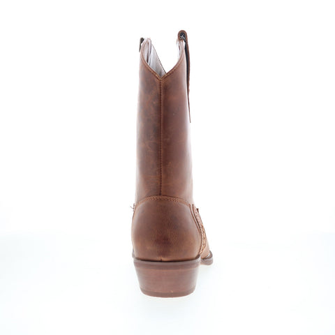 Dingo Cassidy Leather Cowboy Boot DI-213 Mens Brown Leather Western Boots