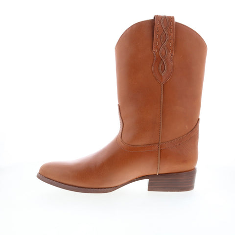 Dingo Poncho Western Round Toe Boots DI-214 Mens Brown Western Boots