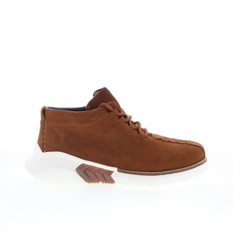 Dingo Ankle Half Pipe DI-306 Mens Brown Suede Lace Up Ankle Boots