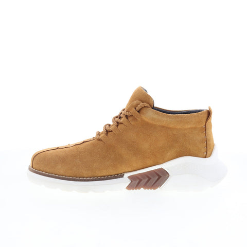 Dingo Ankle Half Pipe DI-306 Mens Brown Suede Lace Up Ankle Boots