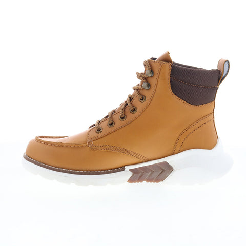 Dingo Tailgate DI-309 Mens Brown Leather Lace Up Casual Dress Boots