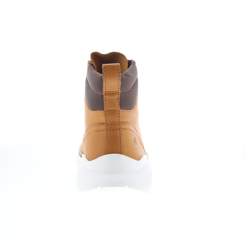 Dingo Tailgate DI-309 Mens Brown Leather Lace Up Casual Dress Boots
