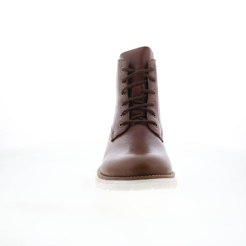 Dingo Blacktop DI-311 Mens Brown Leather Lace Up Casual Dress Boots