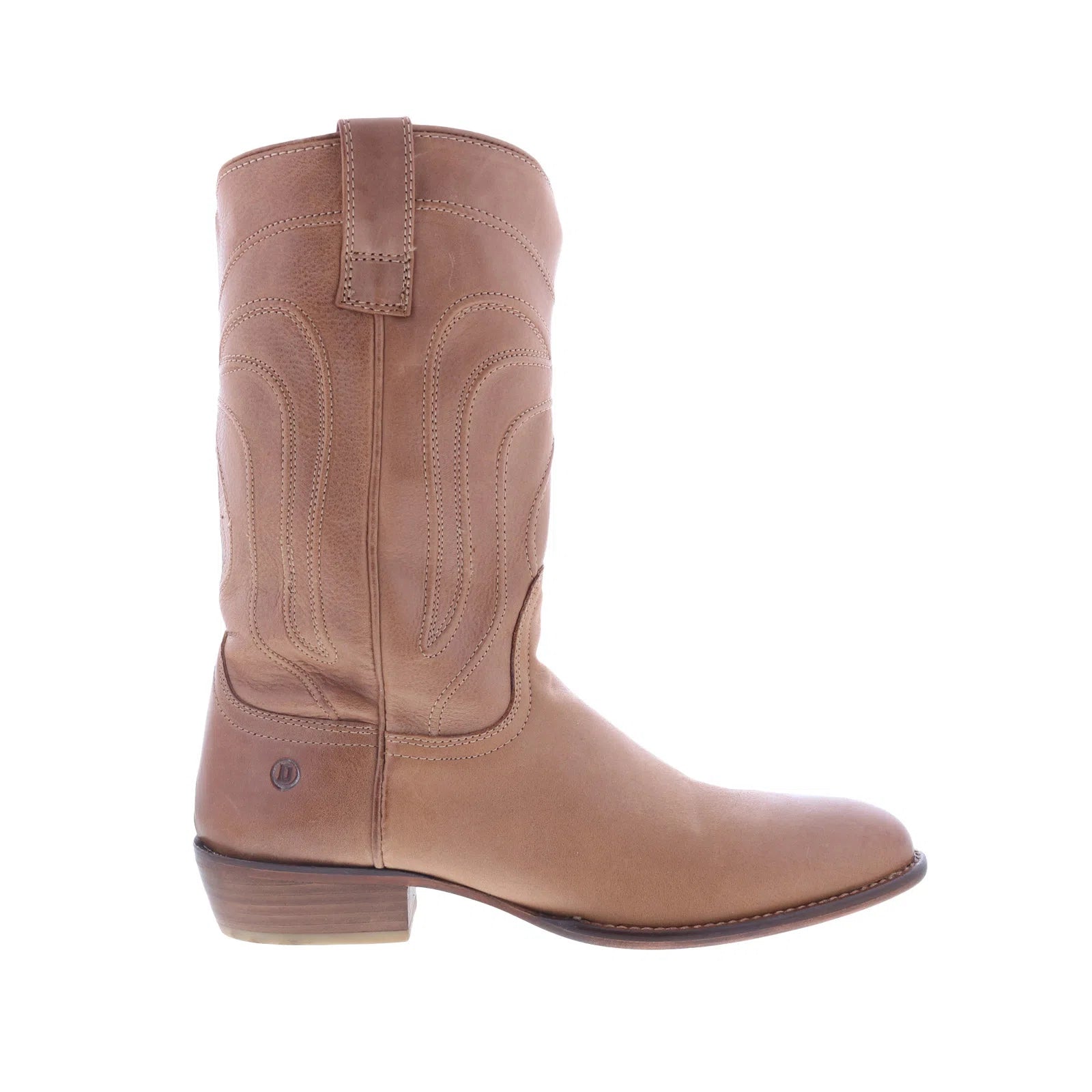Dingo Montana DI-316 Mens Brown Leather Slip On Western  display picture 2
