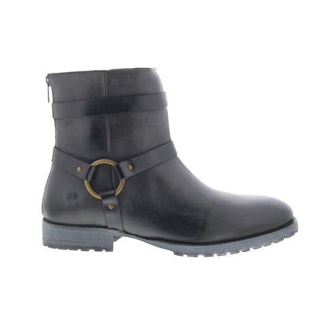 Dingo American Spirit DI-321 Mens Black Leather Zipper Casual Dress Boots