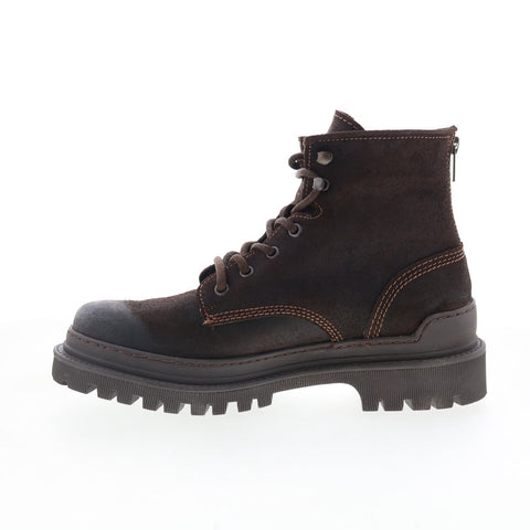 Dingo High Country DI-842 Mens Brown Leather Lace Up Casual Dress Boots