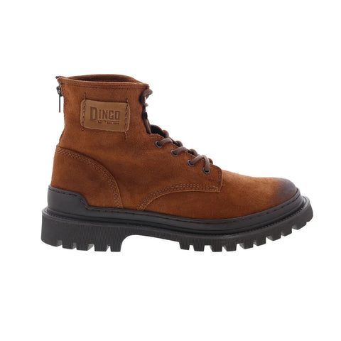 Dingo High Country DI-842 Mens Brown Leather Lace Up Casual Dress Boots