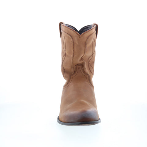 Bottes western homme Dingo Hondo DI-846 cuir marron à enfiler 10 Bottes western homme Dingo Hondo DI-846 cuir marron à enfiler 10