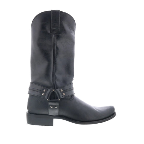 Dingo Molly Harness Boot Square Toe DI-848 Womens Black Leather Western Boots