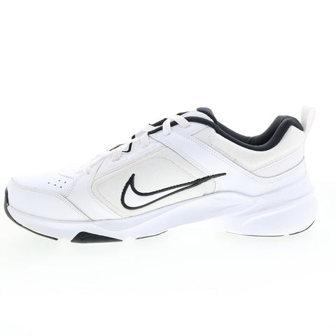 Nike Defy All Day DJ1196-102 Mens White Leather Athletic Cross Training Shoes