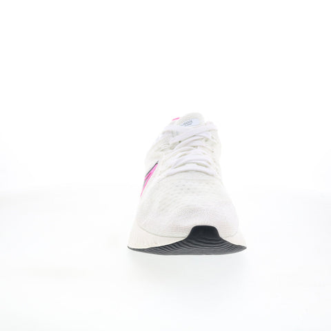 Nike React Infinity Run Flyknit 2 Mens White Canvas Athletic Running Shoes