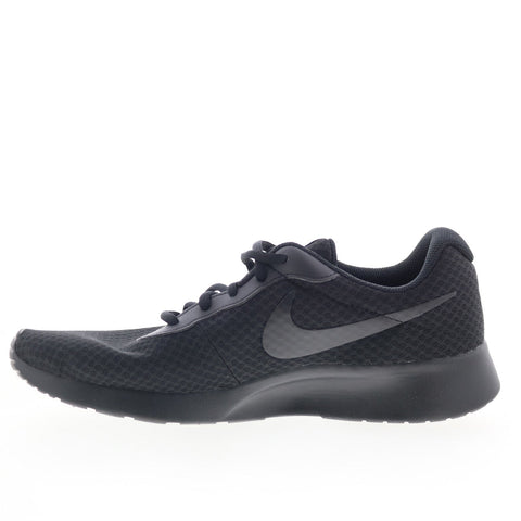 Nike Tanjun DJ6257-002 Womens Black Mesh Athletic Running Shoes