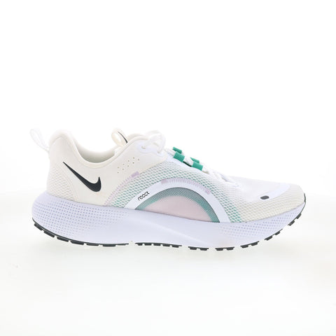 Nike React Escape Run 2 DJ9976-103 Womens White Mesh Athletic Running Shoes
