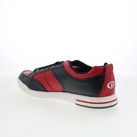 Dexter Dave DM0000592 Mens Red Leather Lace Up Athletic Bowling Shoes