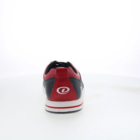 Dexter Dave DM0000592 Mens Red Leather Lace Up Athletic Bowling Shoes