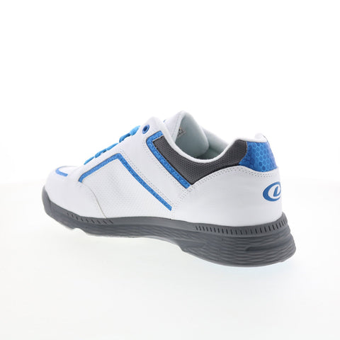 Dexter Bud DM0001248 Mens White Synthetic Lace Up Athletic Bowling Shoes