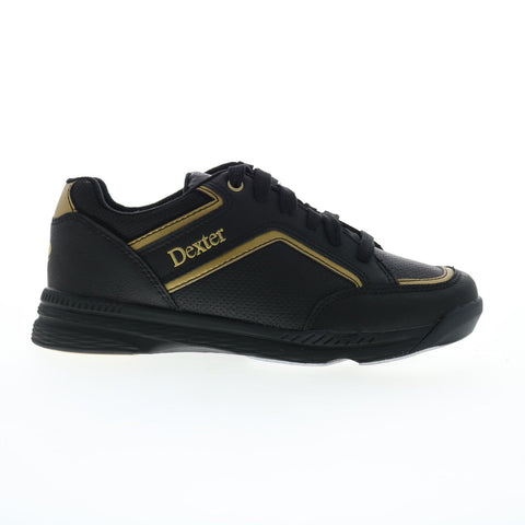 Dexter Bud DM0001291 Mens Black Synthetic Lace Up Athletic Bowling Shoes