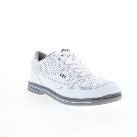 Dexter Turbo Pro DM0001304 Mens White Wide Synthetic Athletic Bowling Shoes