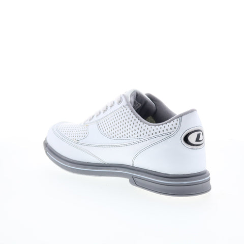 Dexter Turbo Pro DM0001304 Mens White Wide Synthetic Athletic Bowling Shoes