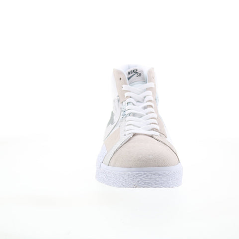 Nike SB Zoom Blazer Mid Premium DM0859-100 Mens White Skate Sneakers Shoes
